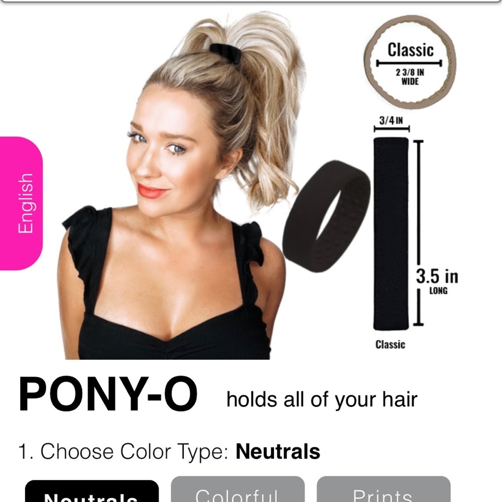 Pony Leopard & Black Hair Ties Set - Picture 3 of 5